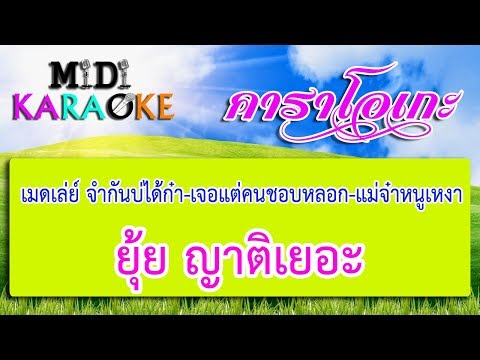 เมดเล่ย์ จำกันบ่ได้ก๋า-เจอแต่คนชอบหลอก-แม่จ๋าหนูเหงา : ยุ้ย ญาติเยอะ | MIDI KARAOKE มิดี้ คาราโอเกะ