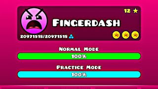 Fingerdash All Coins 100% Complete :)Geometry Dash