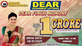 DEAR LOTTERY LIVE DEAR 8 PM 28.07.2025 NAGALAND STATE LOTTERY LIVE DEAR LOTTERY LIVE LOTTERY SAMBAD
