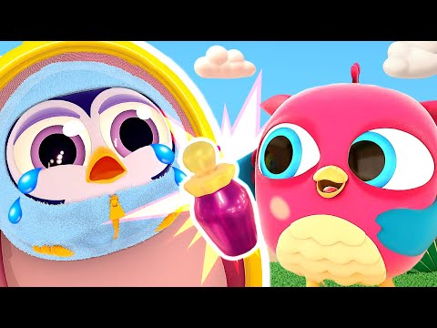 El pingüino. Los mejores episodios del Búho Hop Hop. Dibujos animados .