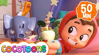 Está dormindo 😴 e mais música infantil de Lea e Pop em português | Cocotoons Brasil