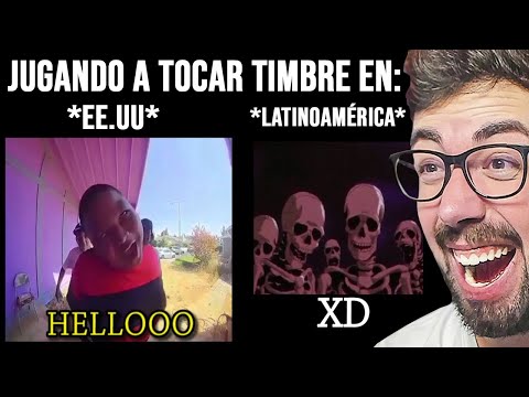 CUANDO JUEGAS A TOCAR TIMBRE EN ... 😂 REACCIONANDO A MEMES !