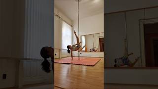 Pole Dance Combinations on Static Pole 💜 #poledance #rúdtánc