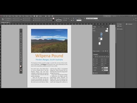 indesign lessons for beginners