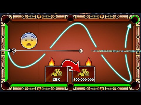 8 Ball Pool - From 28K Coins into 100M Coins - LAS VEGAS to BERLIN - GamingWithK