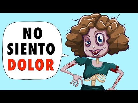 Cómo es no sentir dolor y vivir con miedo