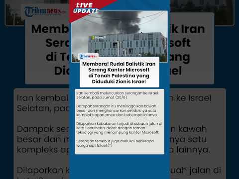 Rudal Balistik Iran Serang Kantor Microsoft di Beersheba yang Terafiliasi IDF, Lukai 7 Warga Israel