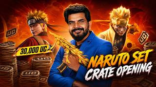 NARUTO Ultimate Set 🔥 New AUG Crate Opening & Maxout | BGMI