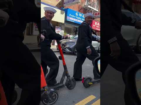 New option for Navy Physical Readiness Test, The Scooter 🤡🫠 #militaryhumor #navy