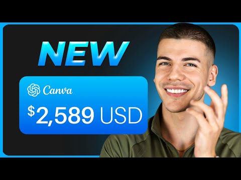 Earn $2,589/Day with Canva AI For FREE (Make Money Online)