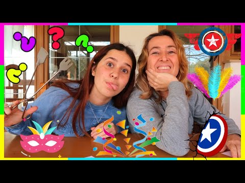 ELEGIMOS nuestros DISFRACES- Ponte las Pilas con Lina y Eva