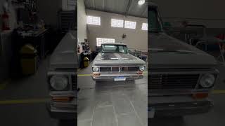 Would you drive this 1986 Ford F1000 Bumpside Bronco? Full video 👆