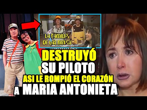 Chespirito le sepultó este piloto y la Chilindrina se vengó de la peor manera