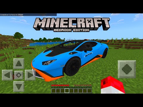 EL MEJOR ADDON DE CARROS / AUTOS COMO PC EN MIINECRAFT PE 1.21 BEDROCK