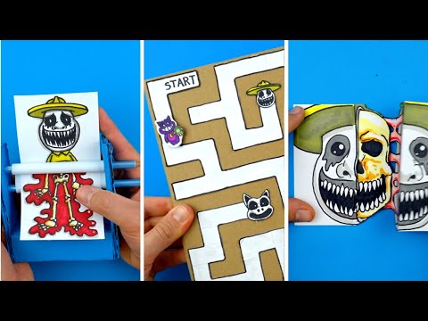 Paper craft/Easy craft ideas/ miniature craft / how to make /DIY/ZOONOMALY