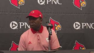 Louisville Co-DC/CB coach Steve Ellis ahead of SMU game