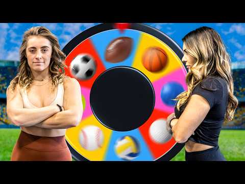 SPIN THE WHEEL SPORTS CHALLENGE!