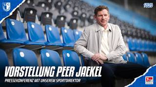 „Gemeinsam alles für den Verein geben!“ I Vorstellungs-PK von Sportdirektor Peer Jaekel