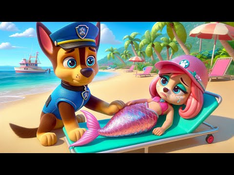 Paw Patrol Ultimate Rescue | SKYE Mermaid Is Really Sick?! What's Wrong? | Full Episodes | Rainbow 3