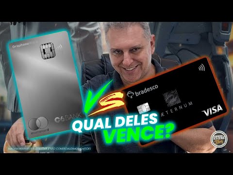 💳C6BANK MASTERCARD BLACK GRAPHENE OU BRADESCO VISA INFINITE AETERNUM? QUAL DESTES DOIS É O MELHOR?