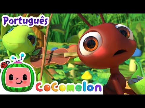 Cigarra Teimosa 🦗🙄|  CoComelon | Músicas Infantis e Desenhos Animados em Português