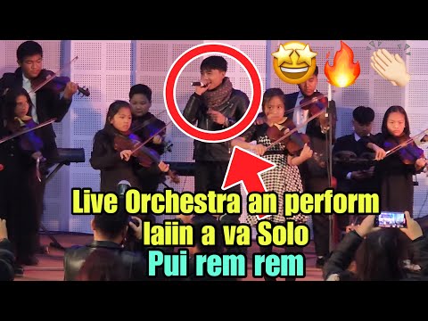 J Lalrosanga'n "Fuh Chiang lo maw" Orchestra an tum lai a SURPRISE🤩🔥(Reaction)