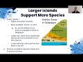 Island Evolution and Biogeography Concepts