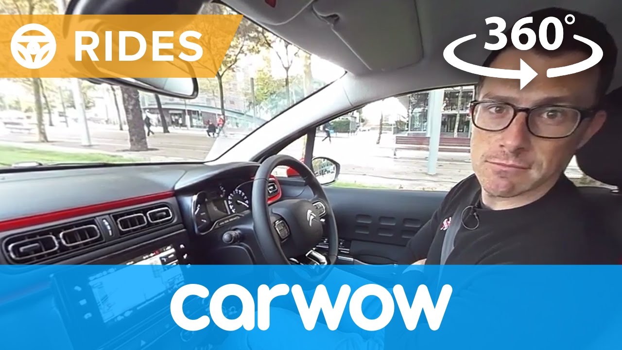 Citroen C3 2017 360 degree test drive - Passenger Rides