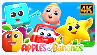 Shape Song for kids and More learning Videos By Apples And Bananas