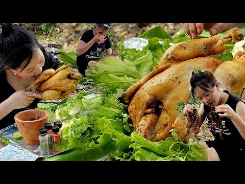 Video compilation of cooking skills, eating alone, survival, wind blowing, natural sounds #cooking