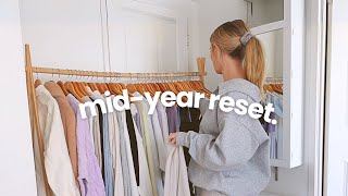 Resetting my life for mid-year.