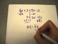 Solving Equations and Operations