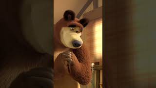 Just a 5-Minute Nap! 😨👀 #FearMakesTheWolfBigger #MashaAndTheBear #Shorts #mashaandthebear #kids