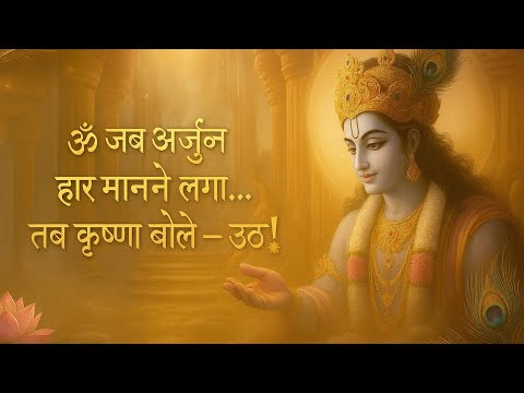"एक वाणी जो अर्जुन को बदल गई 💥 | Krishna Updesh | Krishan Suvichar Shorts" In 1 Minute