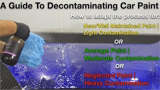 A Guide To Decontaminating Car Paint | The What's, Why's & How's