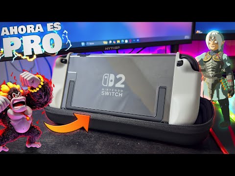 Convertí en PRO mi NINTENDO SWITCH 2! Con estos accesorios!