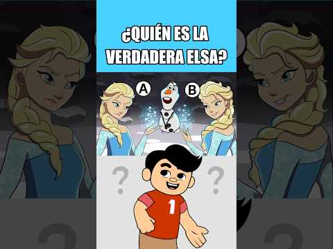 ¿QUIÉN ES LA VERDADERA ELSA? #trivia #quiz