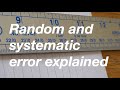 Understanding Experimental Errors and Measurements