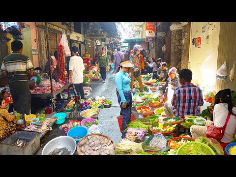 Amazing Food Tour Around Cambodia - Grilled Seafood, Sour Fruit, Raw Meat, & More