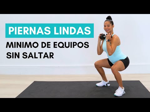 Ejercicios para aumentar Piernas y Glúteos en casa | Sin Saltos - Mínimo de Equipos