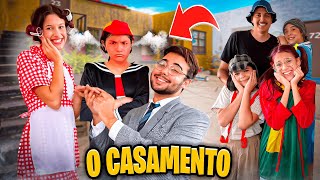 TURMA DO CHAVES! DONA FLORIDA CASOU COM￼ O PROFESSOR Girafales ( versão JÉSSICA SOUSA)￼