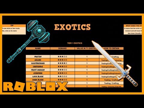Roblox Assassin Value List Official 2020 07 2021 - roblox assassin exotics values