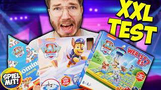 XXL Paw Patrol Challenge! Wir bewerten ALLE Paw Patrol Spiele | Wer ist es?