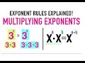 Exploring the Multiplication Property of Exponents