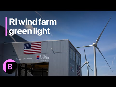 YouTube video thumbnail: Orsted's Rhode Island Wind Farm Given Go-Ahead by Judge