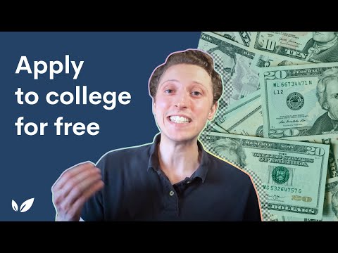 How to apply to college for free