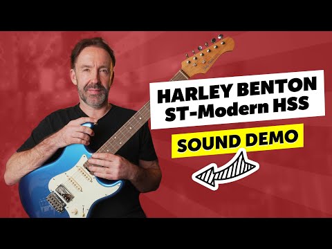 Harley Benton ST-Modern HSS | Sound Demo | A bang for the buck?