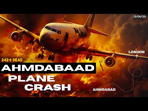 Ahmedabad Plane Crash:अहमदाबाद में हुआ भयानक Plane हादसा !!
