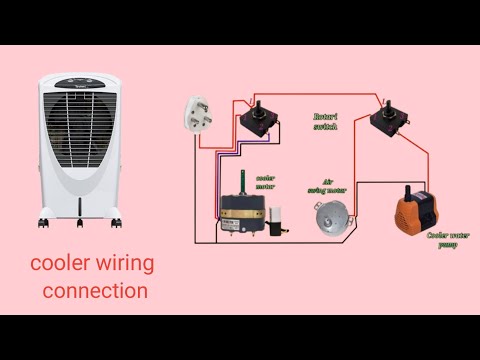 cooler wiring connection // cooler complete wiring with all part