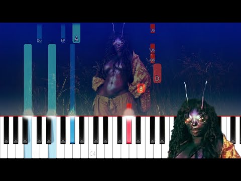 SZA - BMF - Chords Version (Piano Tutorial)